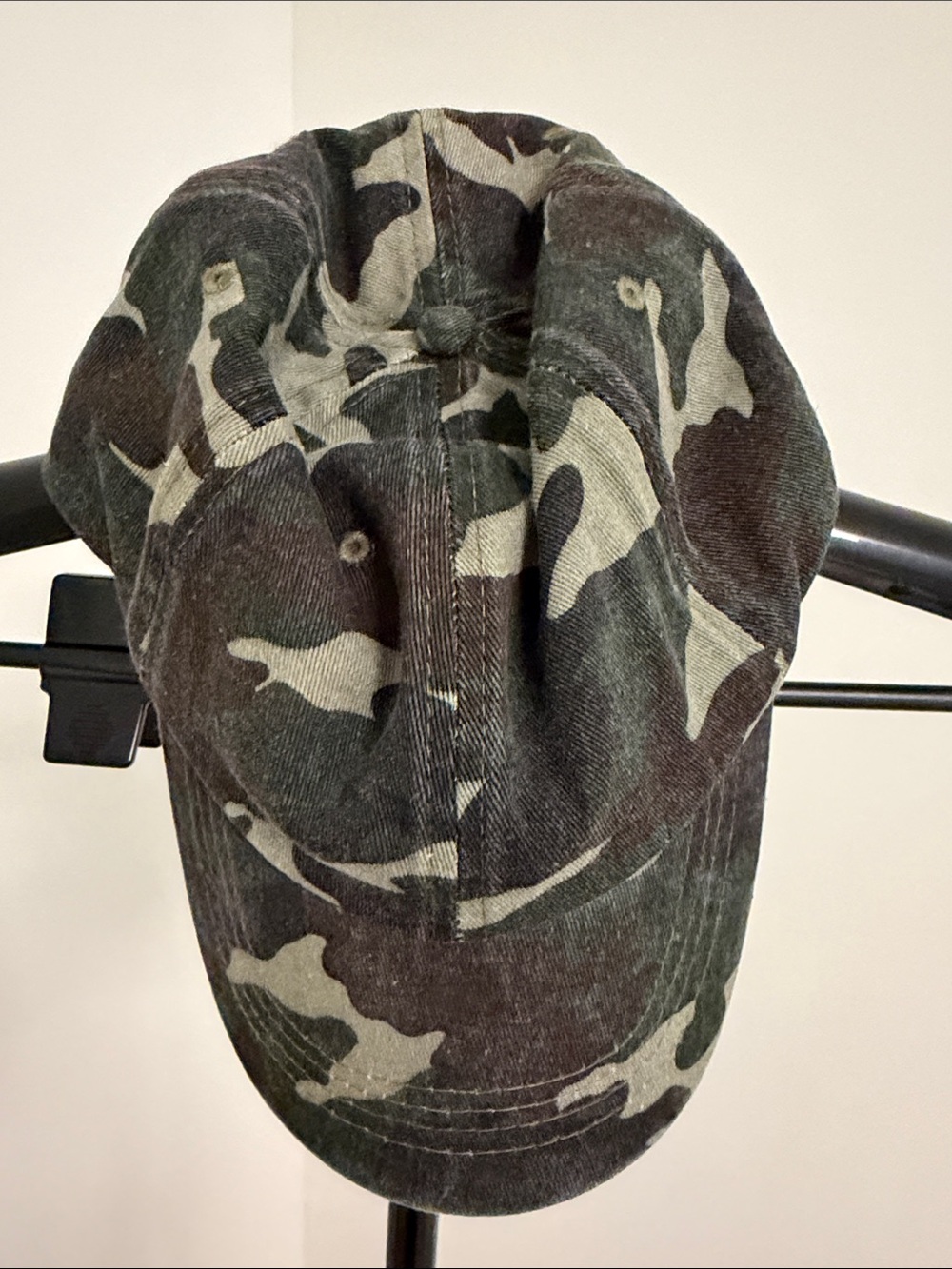 Anthropologie Camo Baseball Cap - Green & Brown